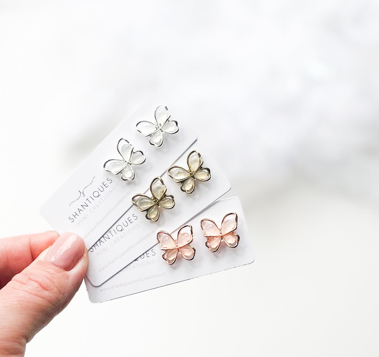 Earrings - Whimsical Butterflies