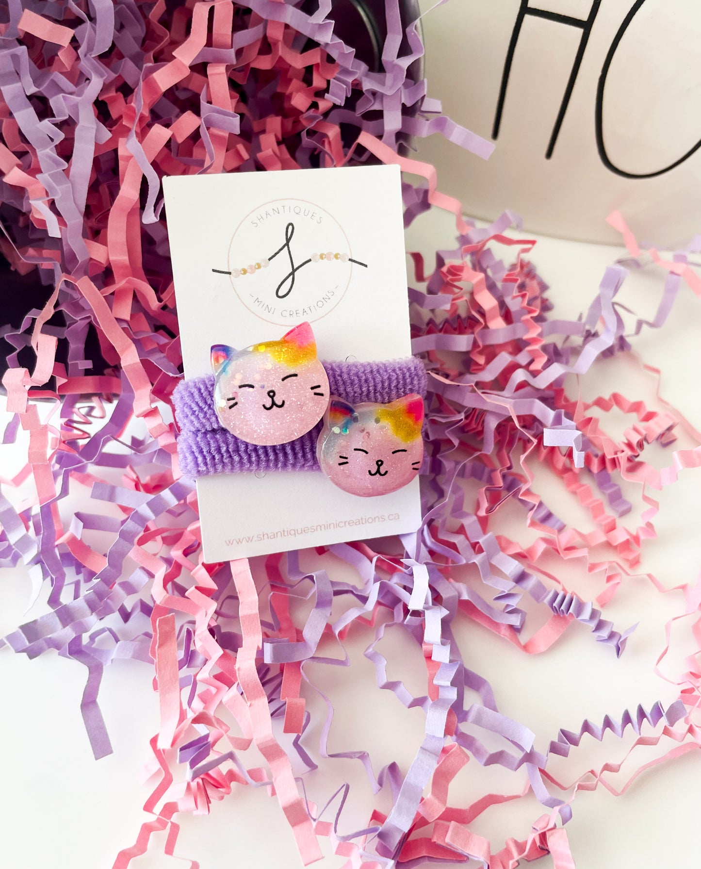 Piggy Ties - Glitter Cats