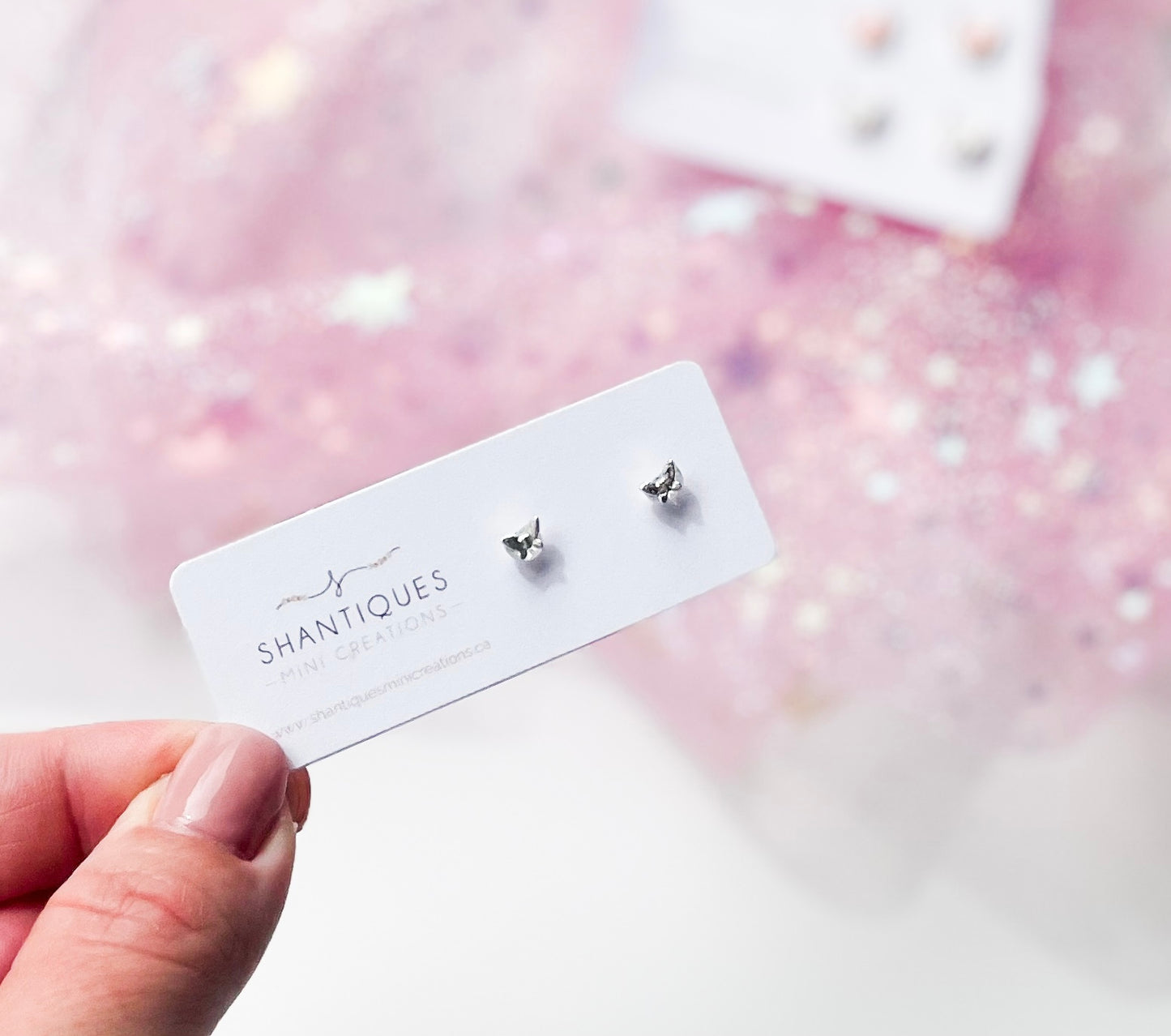 Earrings - Micro Butterflies