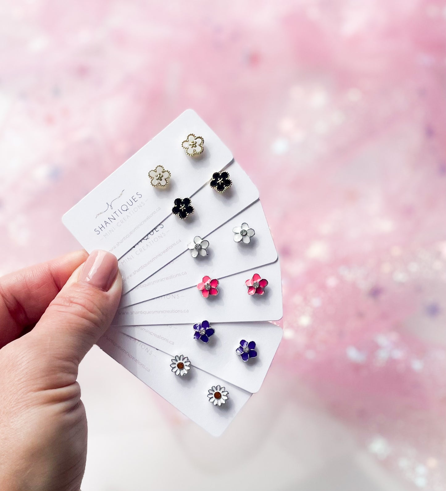 Earrings - Flowers
