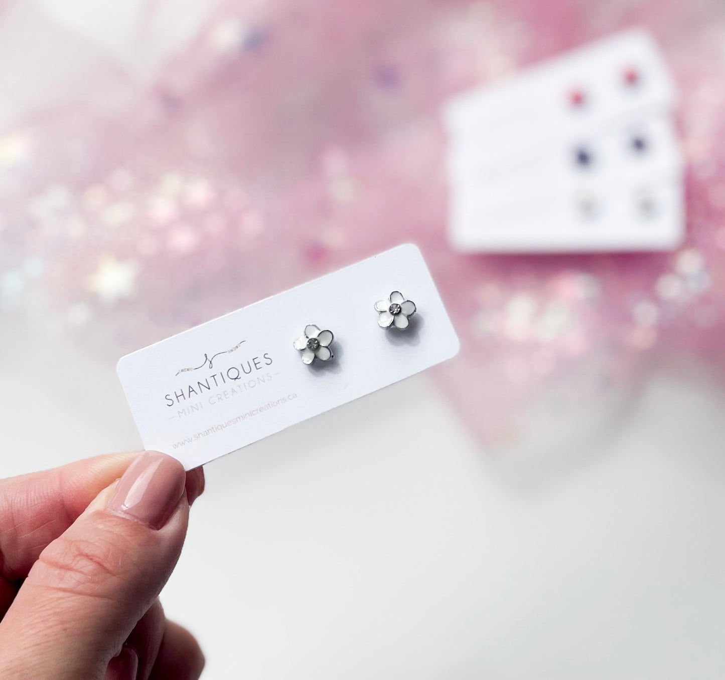 Earrings - Flowers