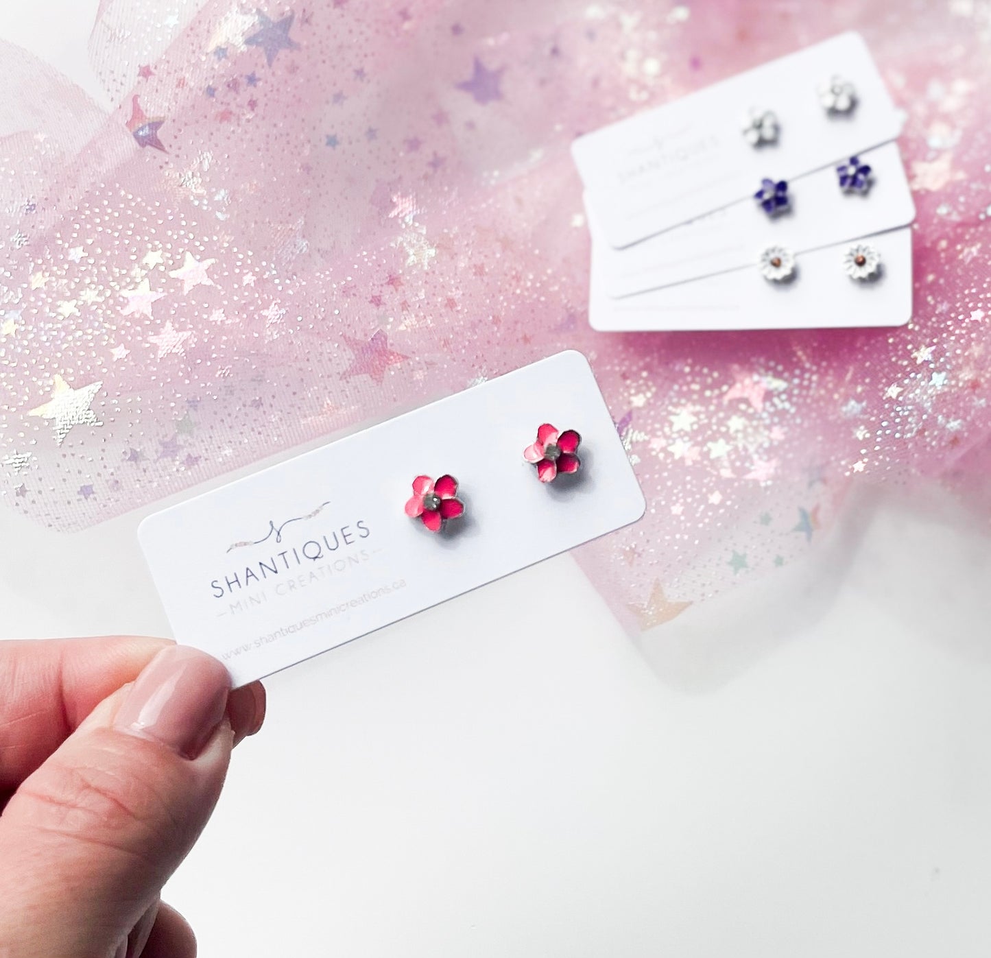 Earrings - Flowers