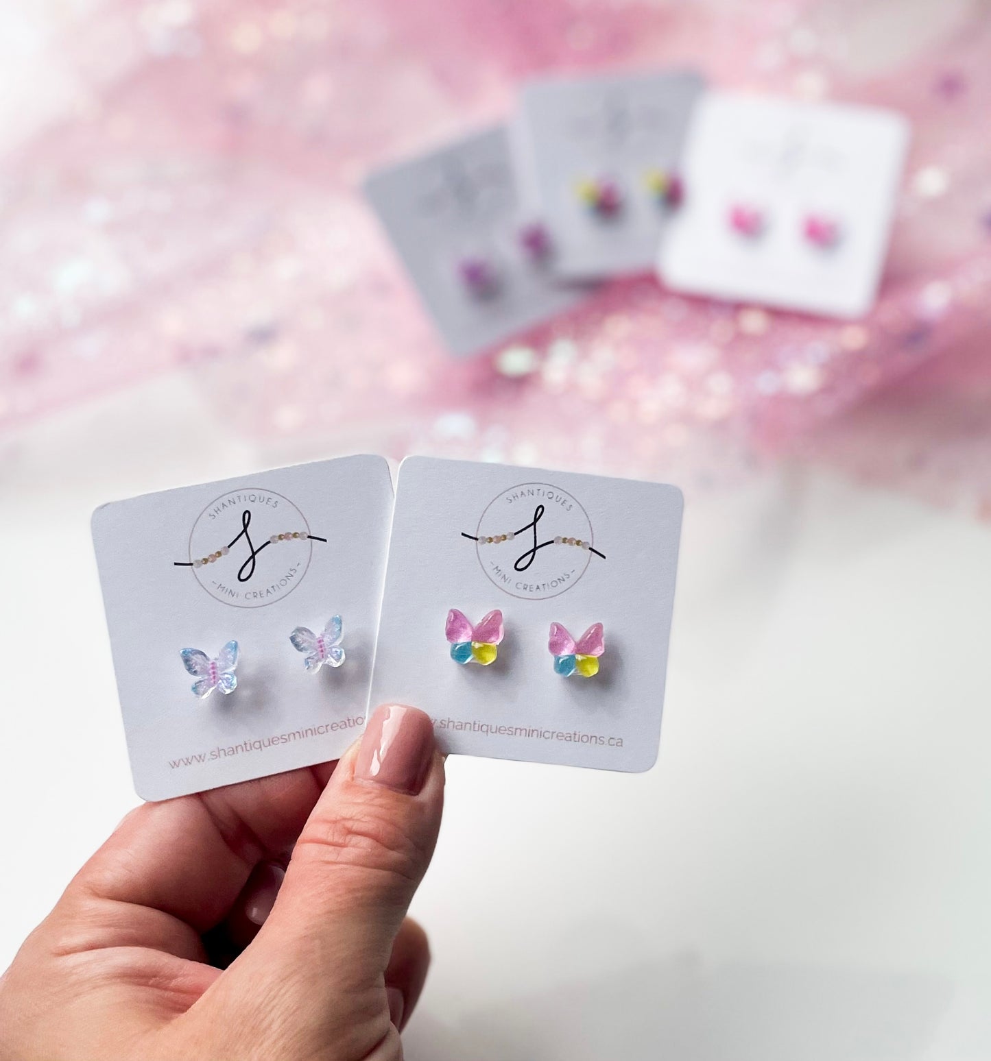 Earrings - Spring Butterflies