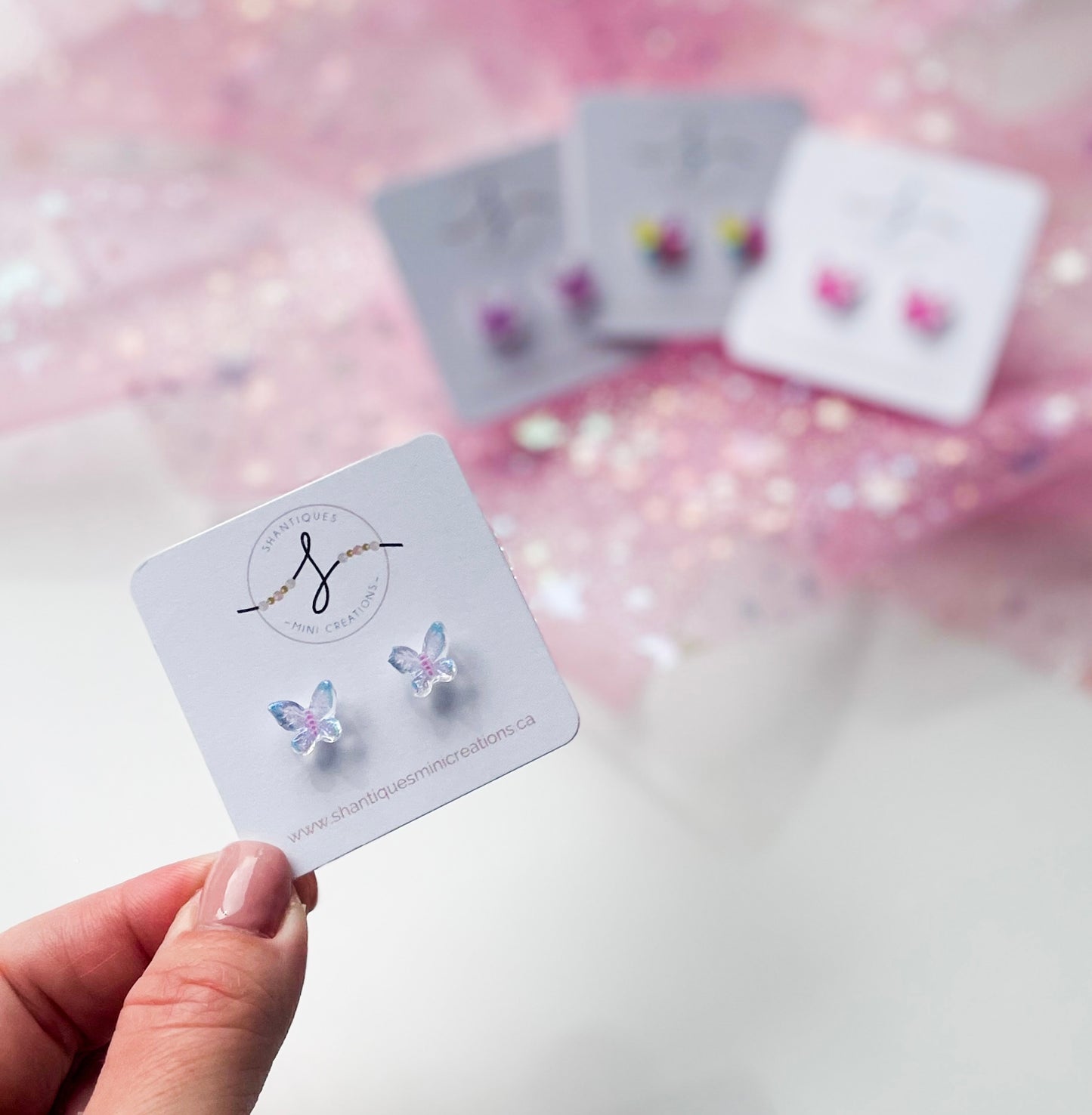 Earrings - Spring Butterflies