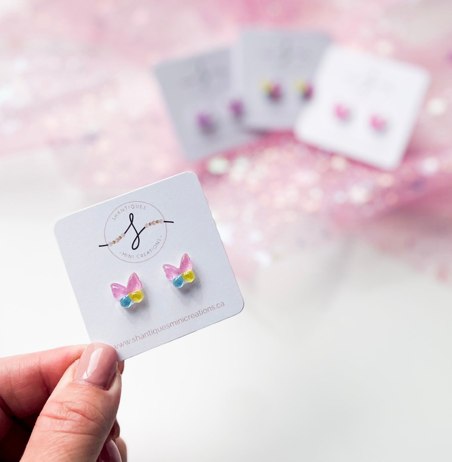 Earrings - Spring Butterflies