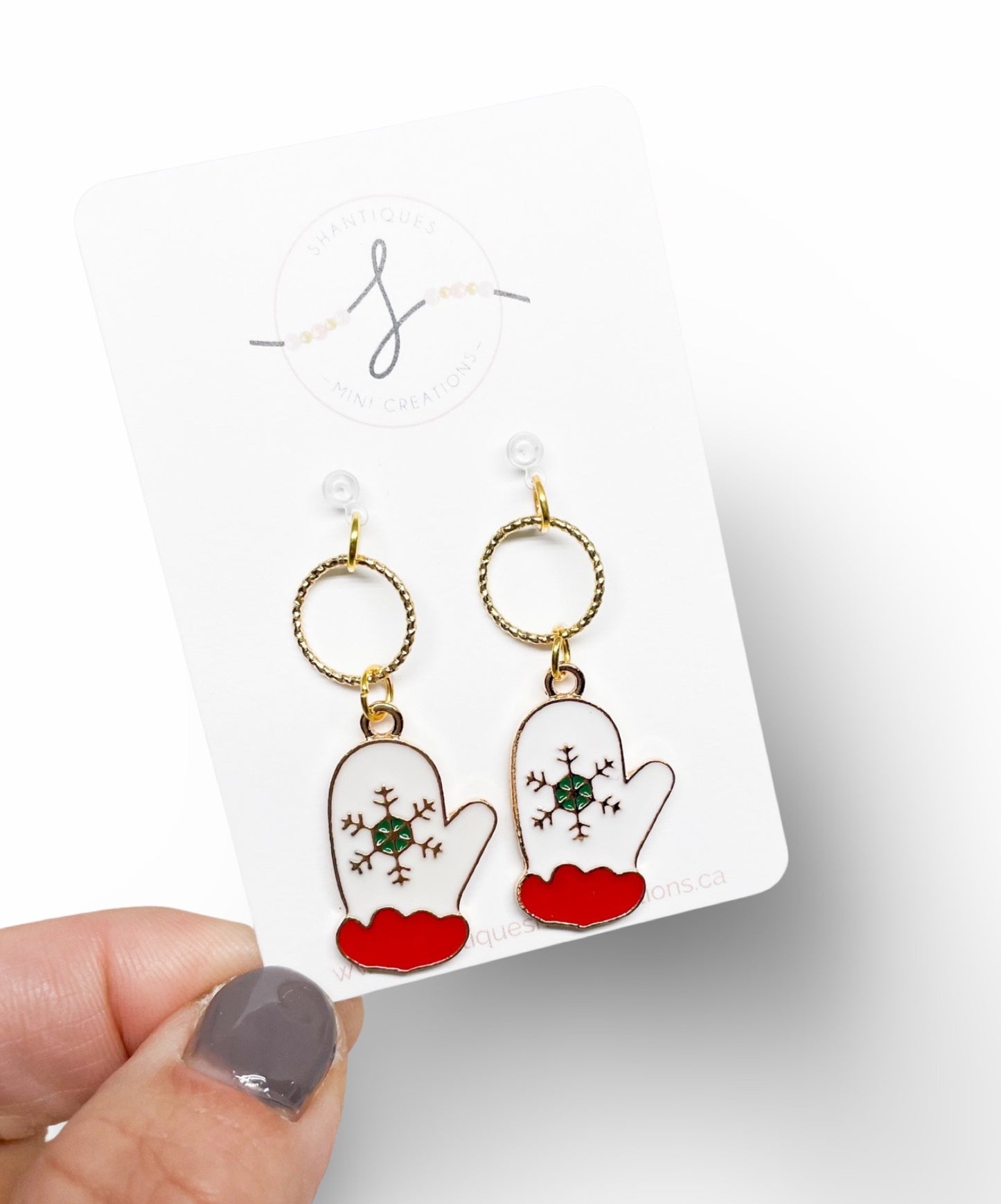 Dangle Earrings - Premium Christmas