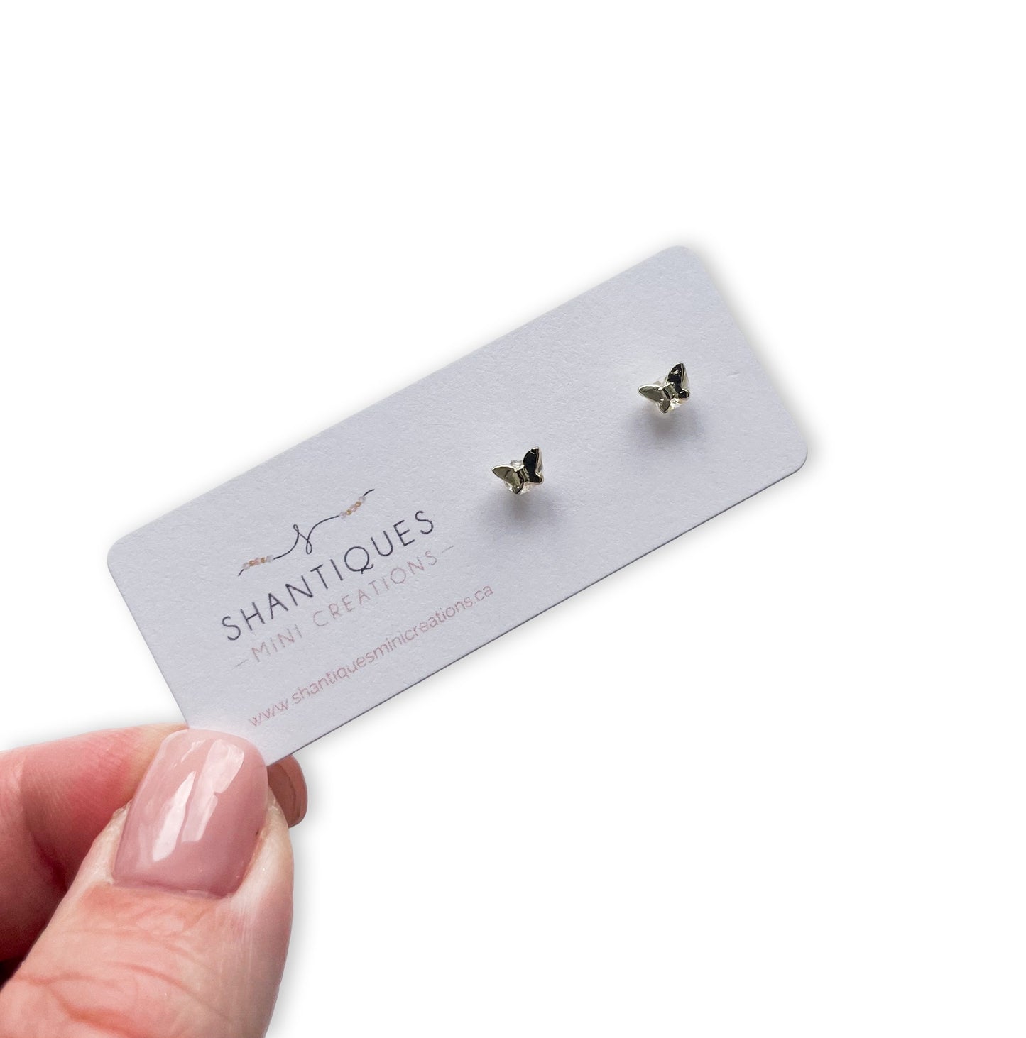 Earrings - Micro Butterflies