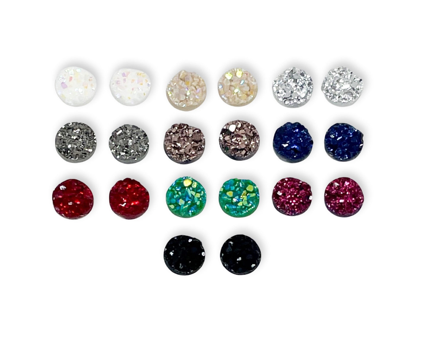 Druzy Circles - Earrings