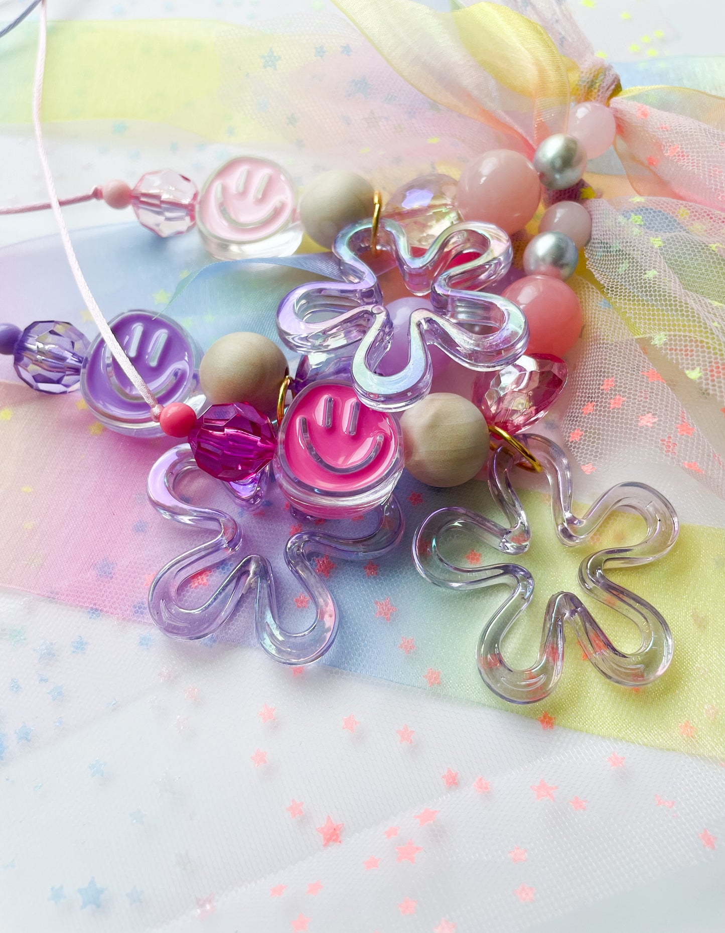 Magnetic Necklaces - Summer Smileys