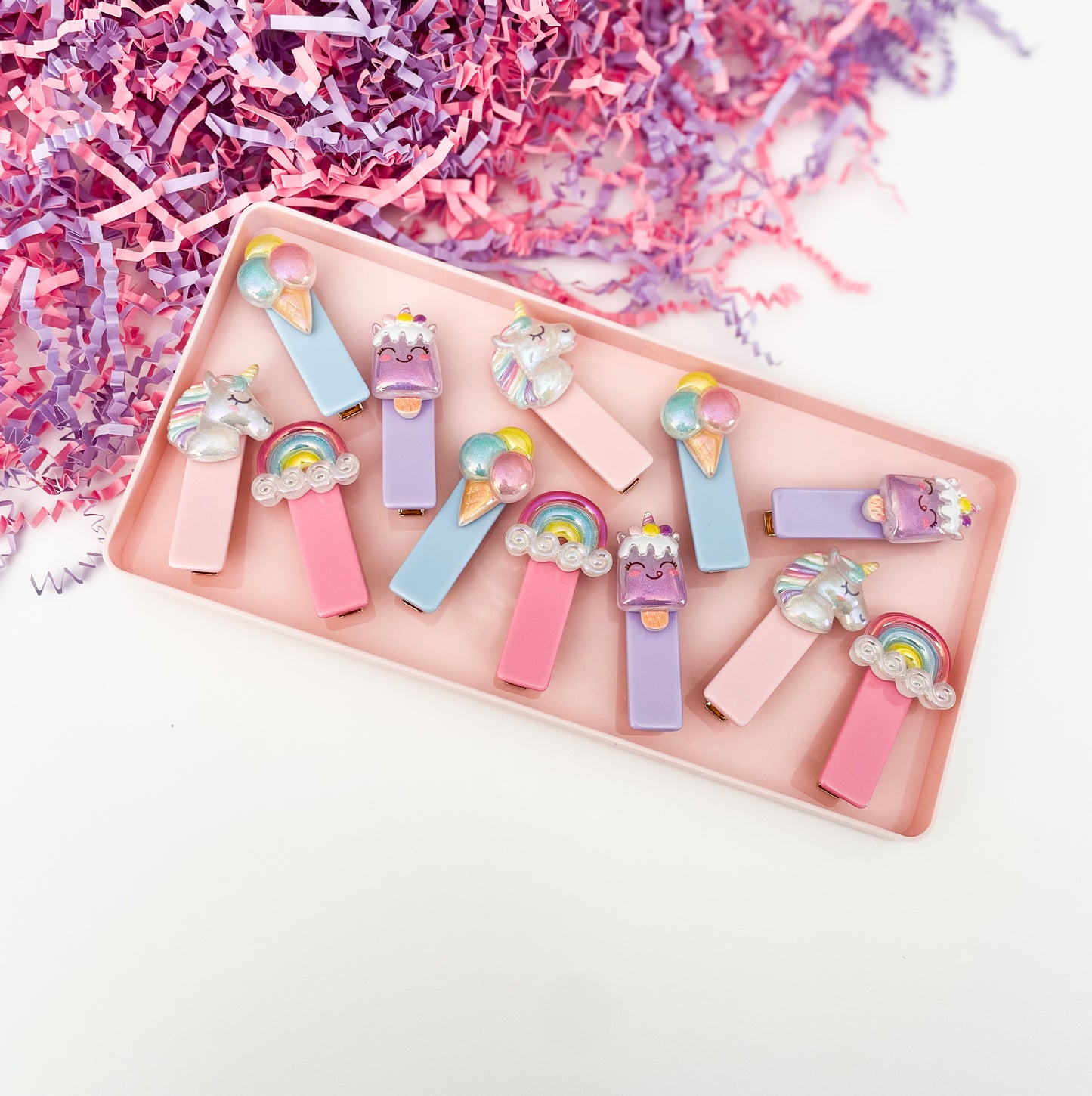 Alligator Bar Clips - Summer Fun
