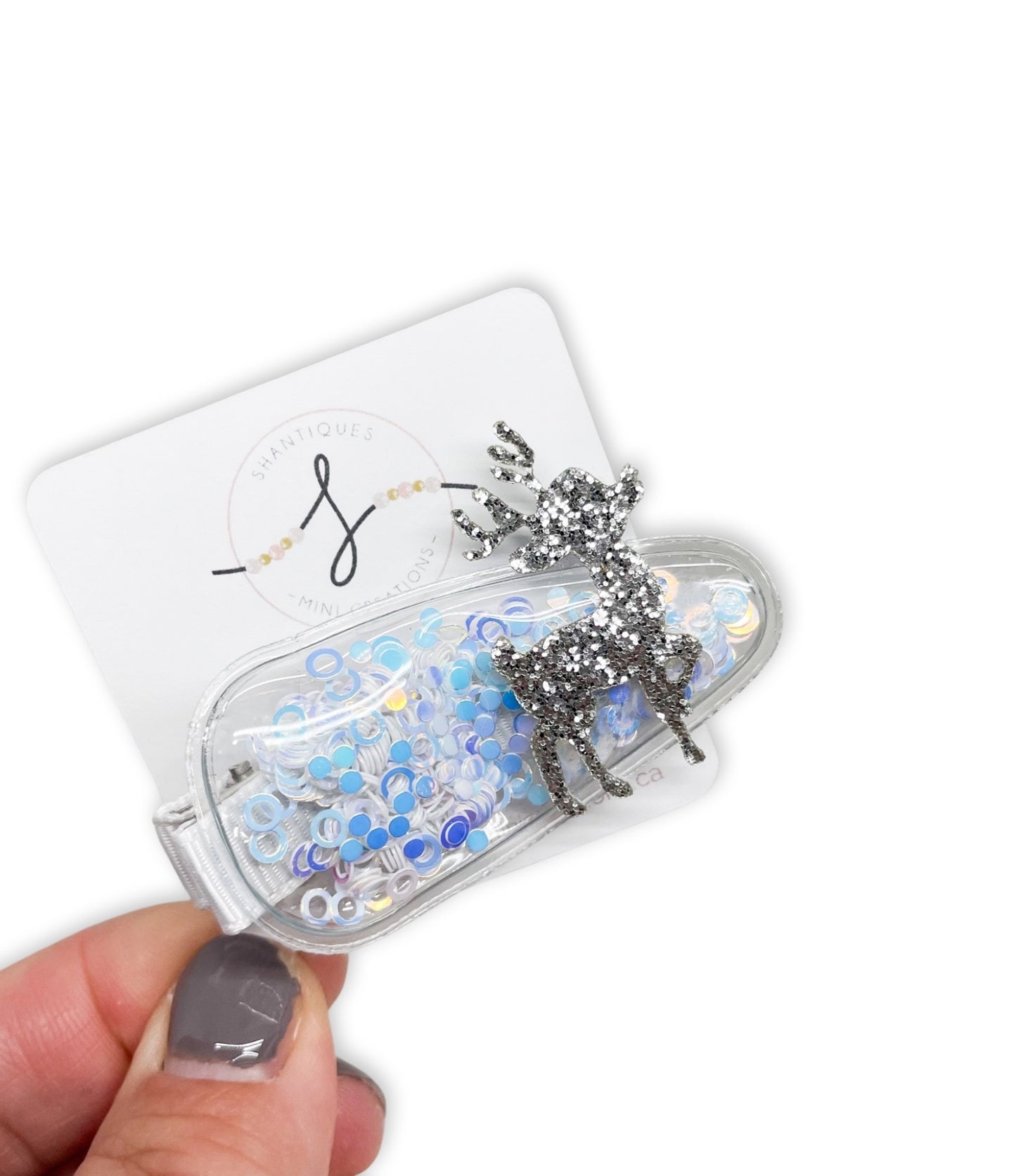 Non Slip Shaker Clips - Christmas