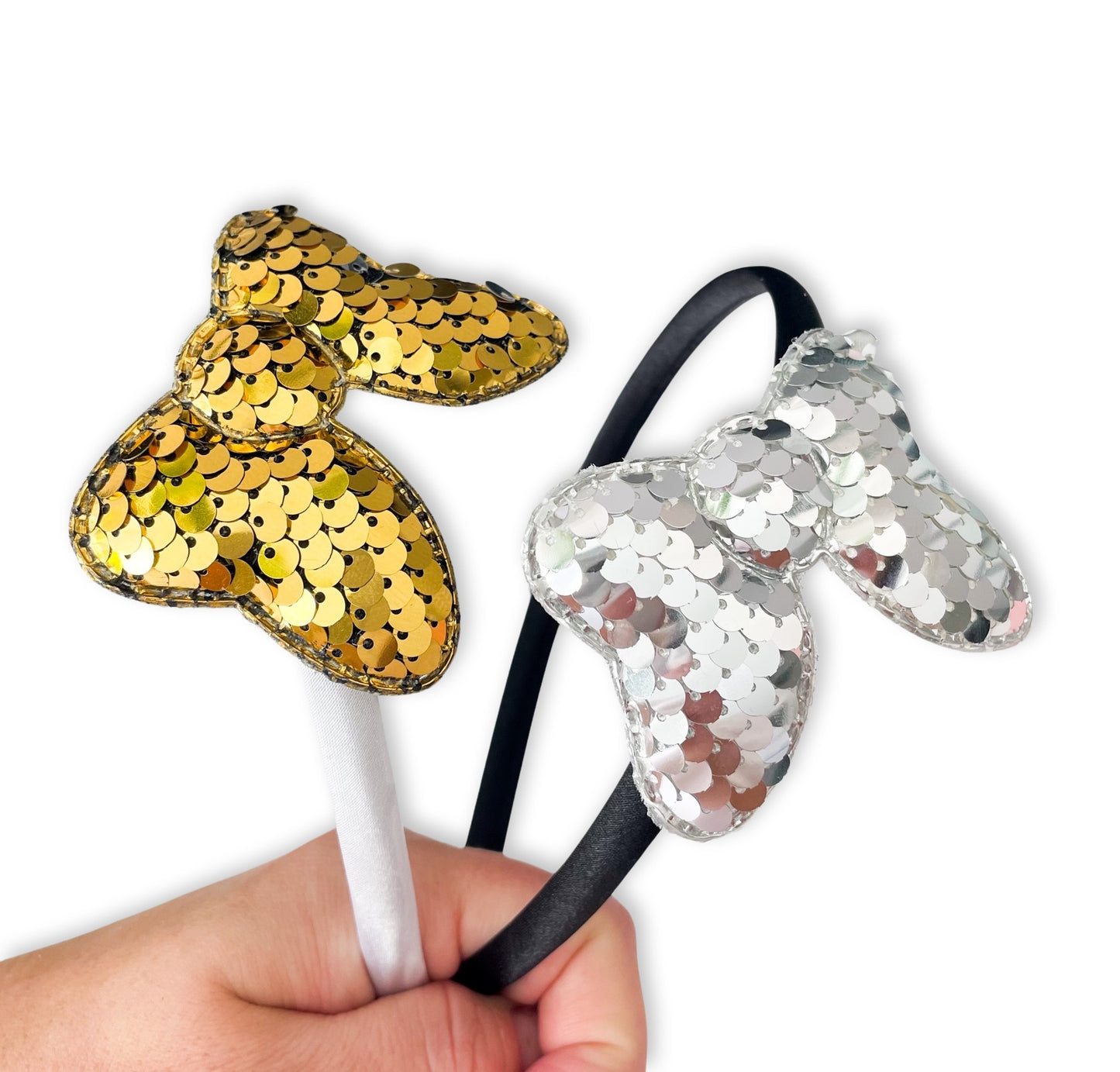 Sequin Bows - Headbands