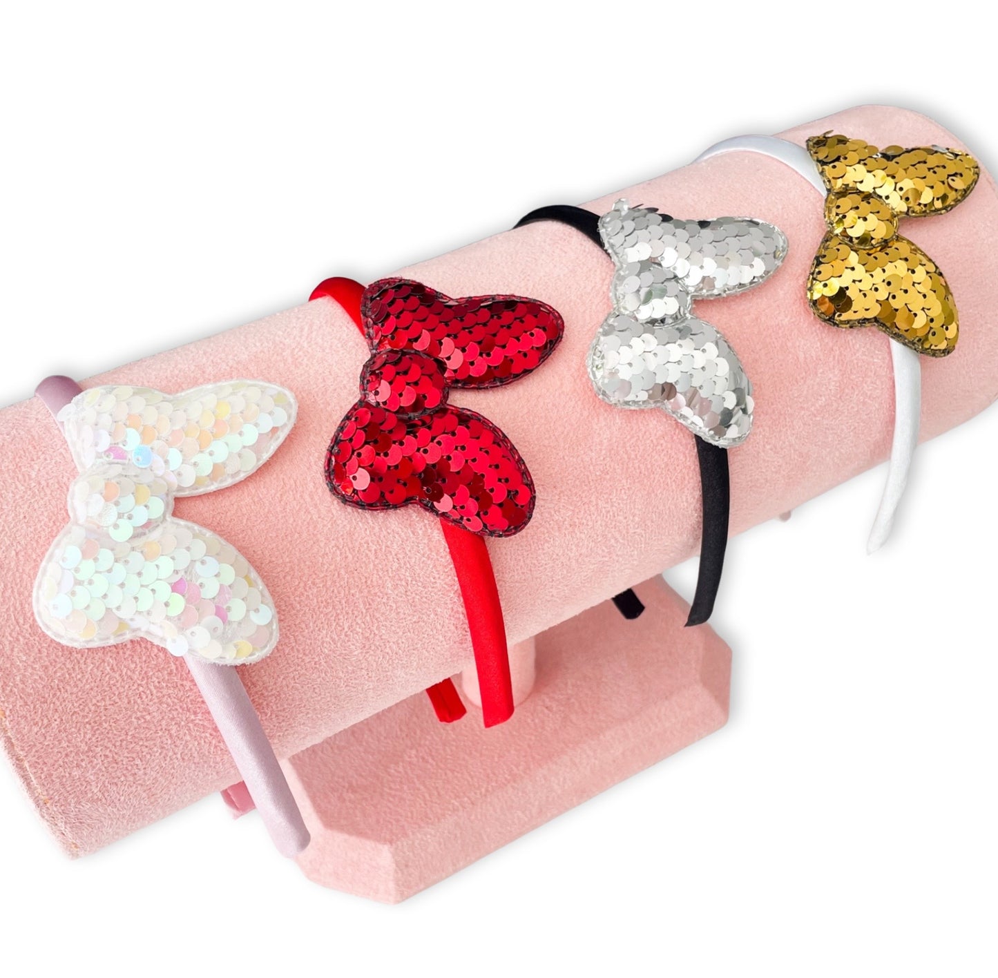 Sequin Bows - Headbands
