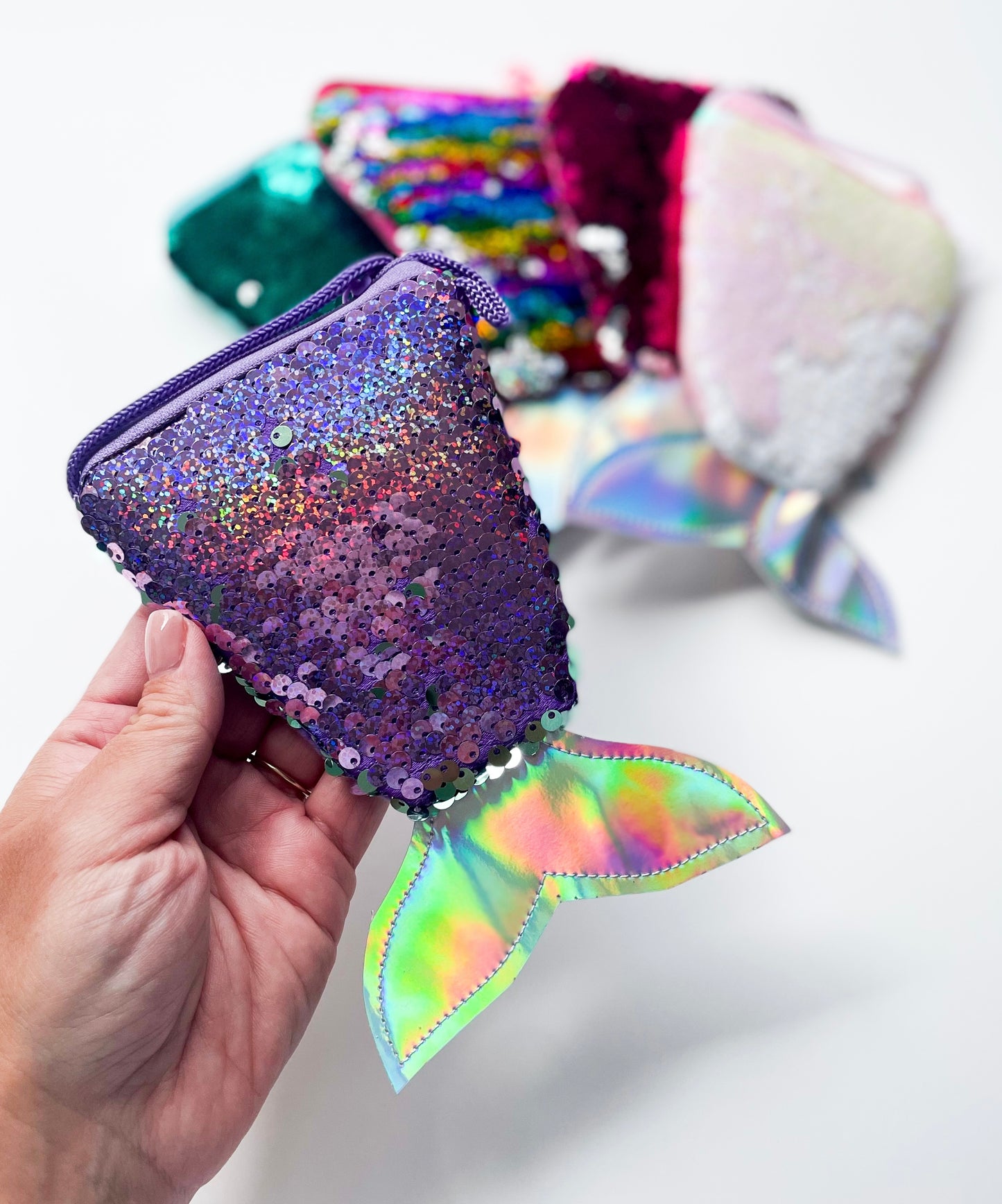 Kids Purses - Sequin Mermaid Tails
