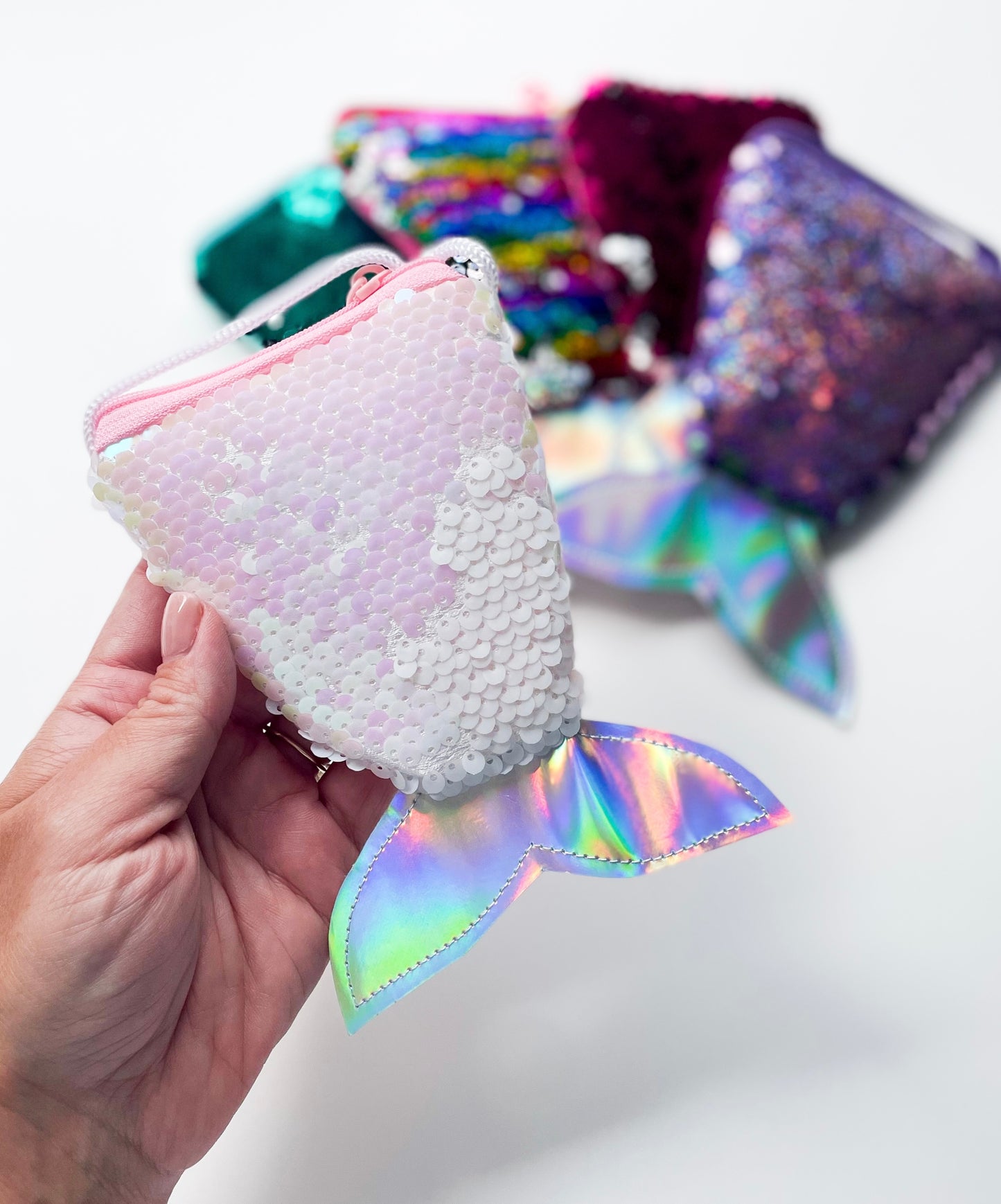 Kids Purses - Sequin Mermaid Tails