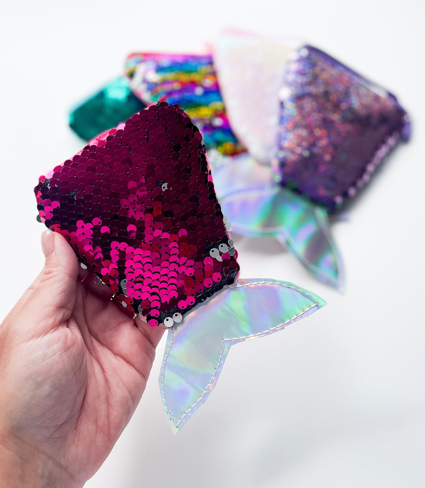 Kids Purses - Sequin Mermaid Tails