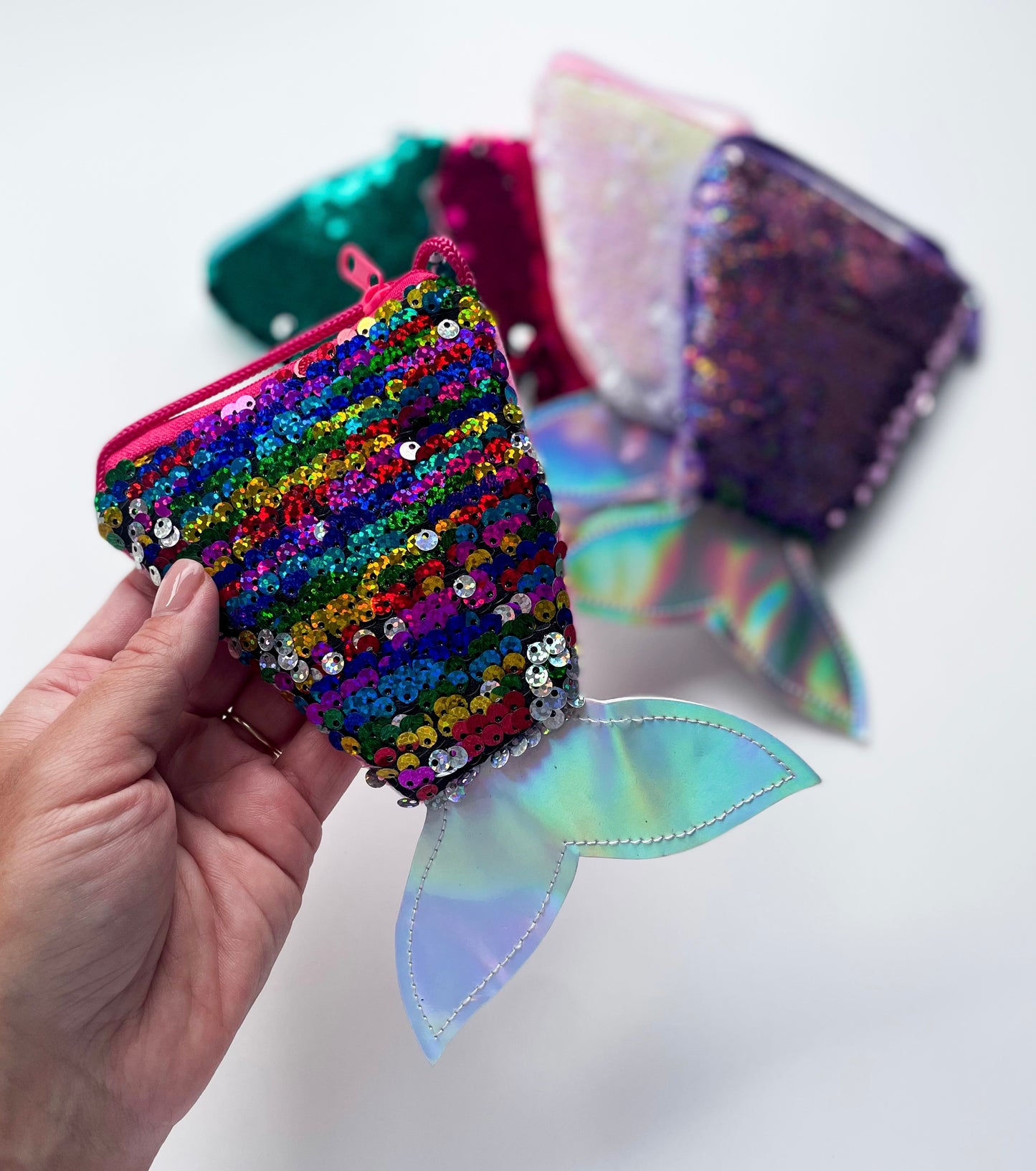 Kids Purses - Sequin Mermaid Tails