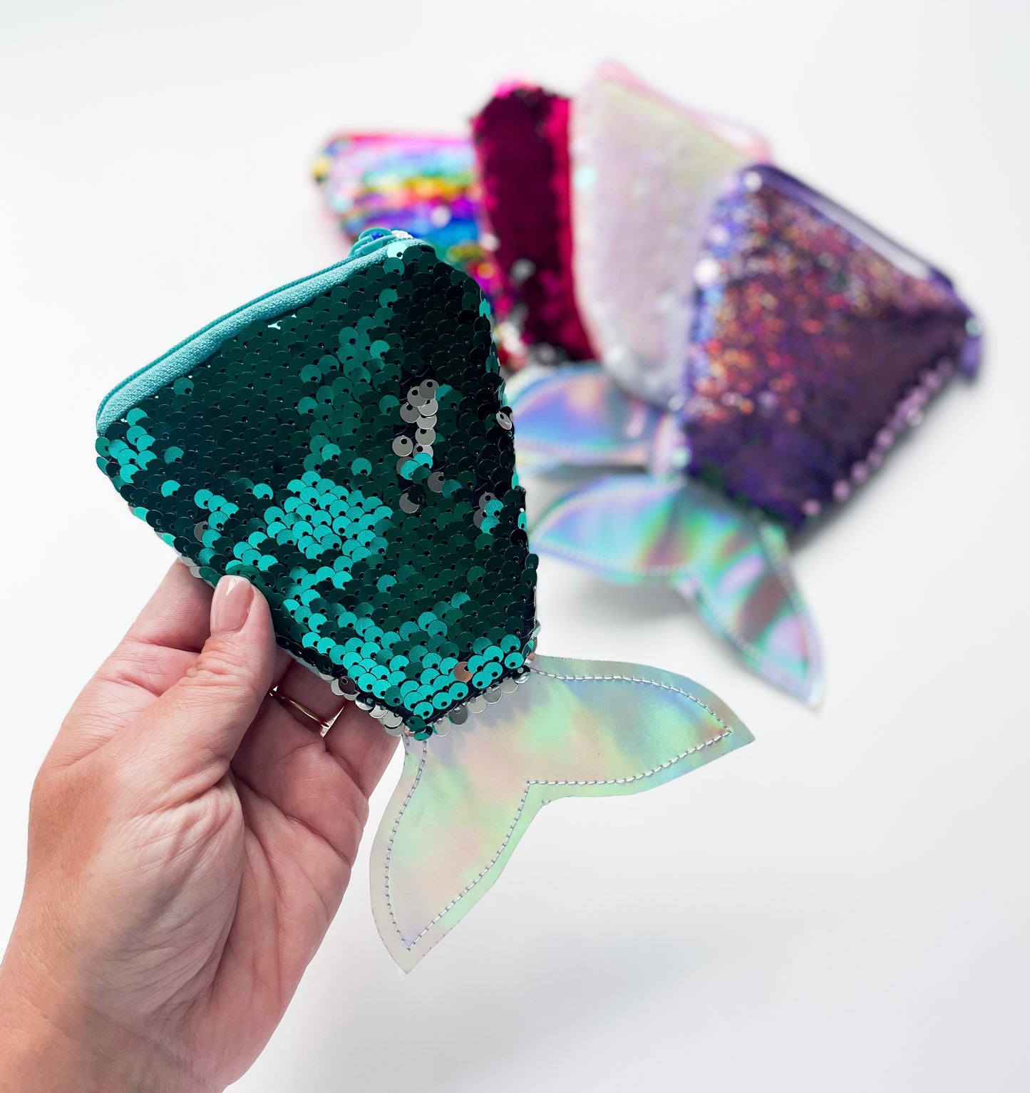 Kids Purses - Sequin Mermaid Tails
