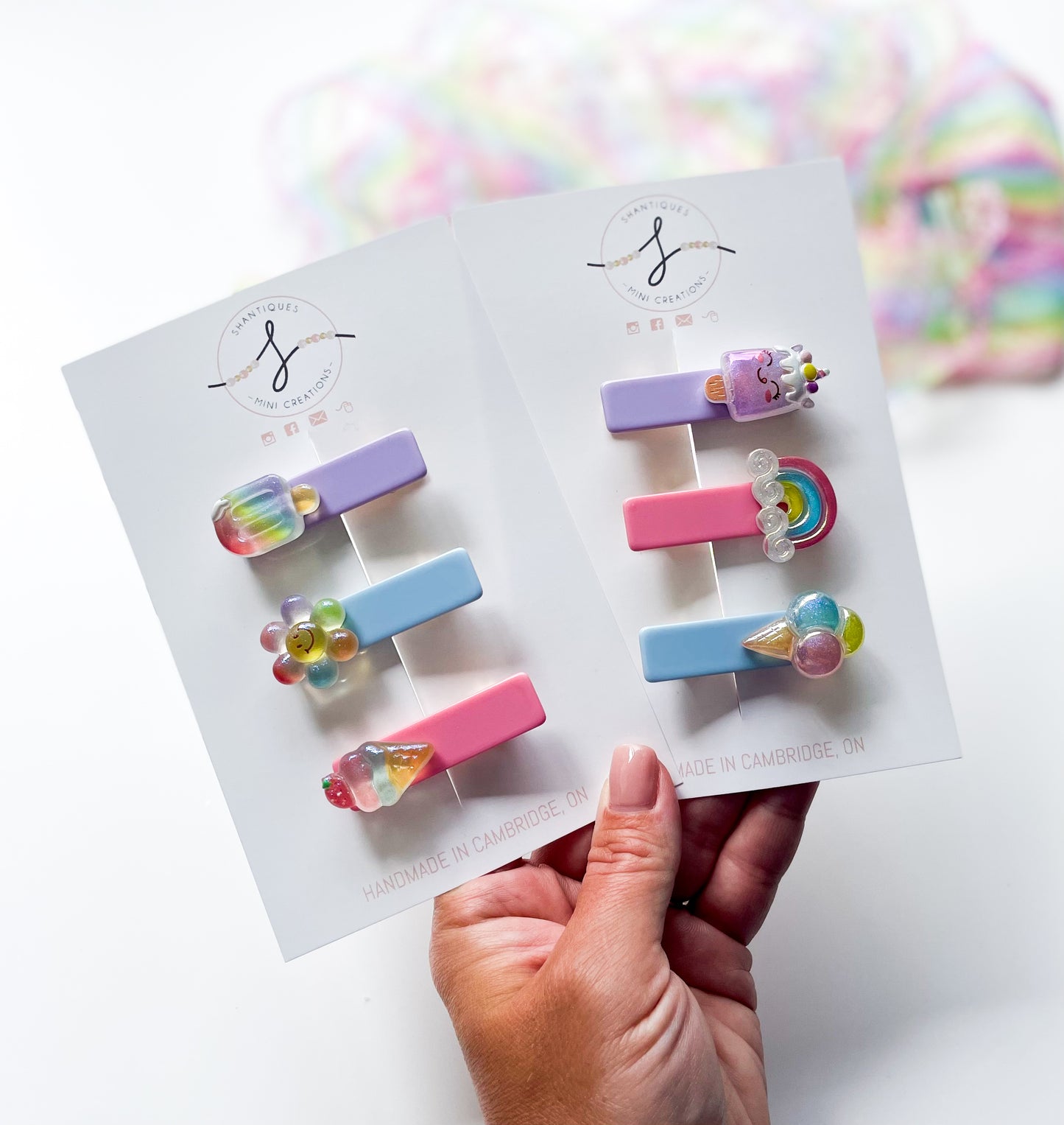 Trio Alligator Clip Sets - Summer Fun