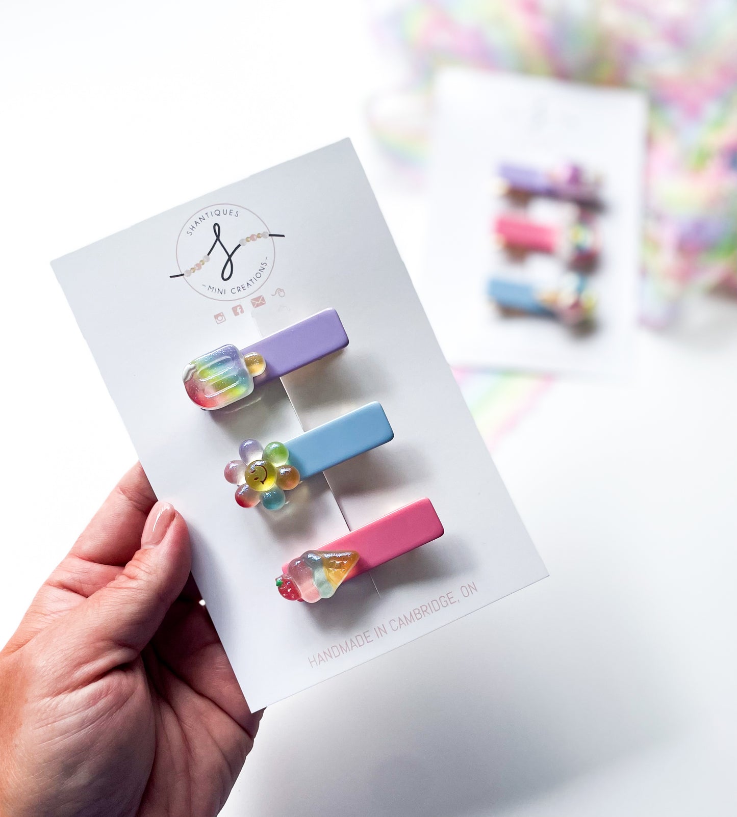Trio Alligator Clip Sets - Summer Fun