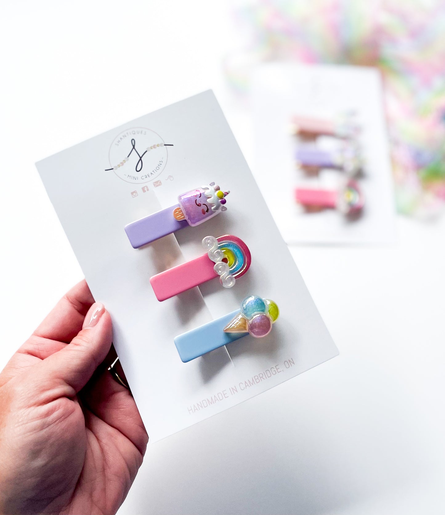 Trio Alligator Clip Sets - Summer Fun