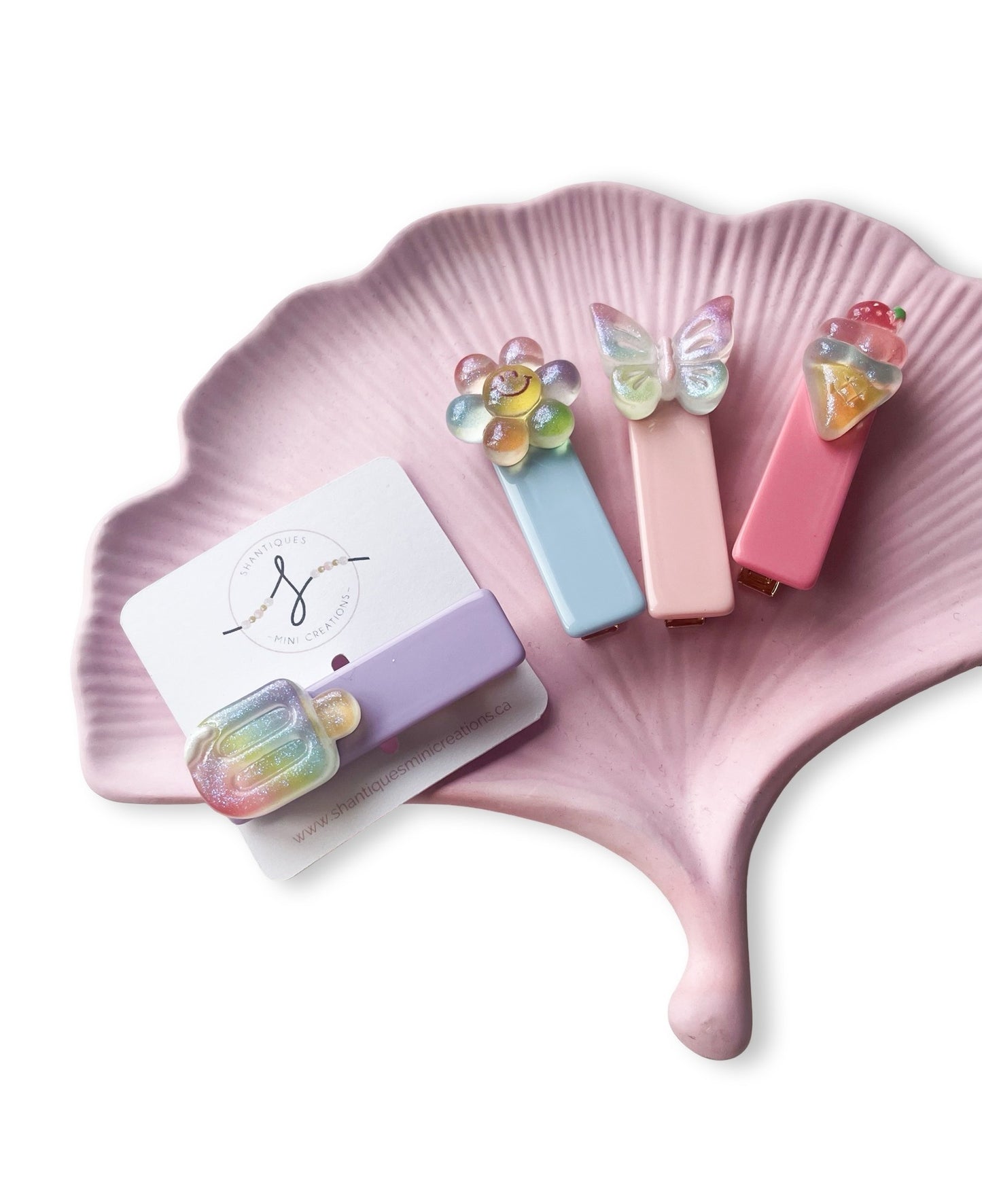Alligator Bar Clips - Summer Fun