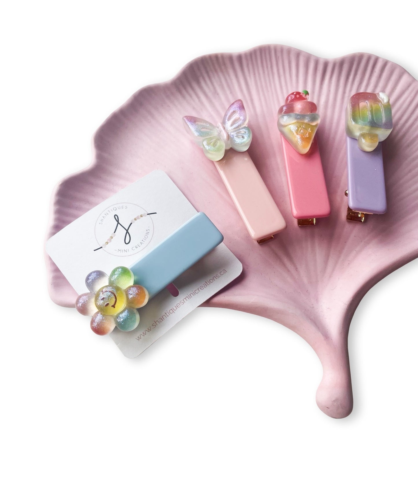 Alligator Bar Clips - Summer Fun