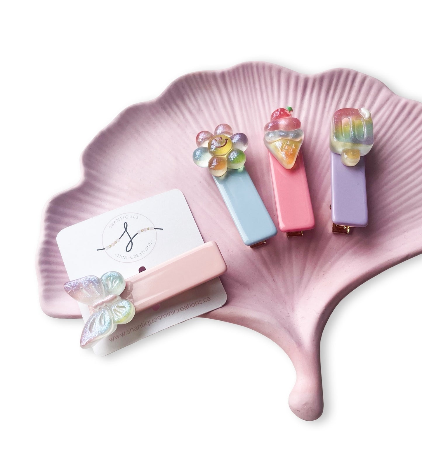 Alligator Bar Clips - Summer Fun
