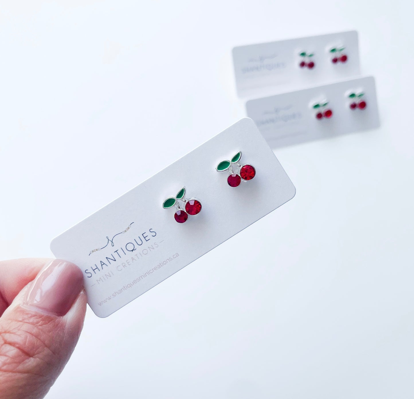 Earrings - Cherries
