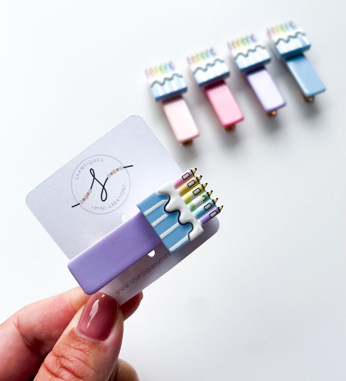 Alligator Bar Clips - Crayola