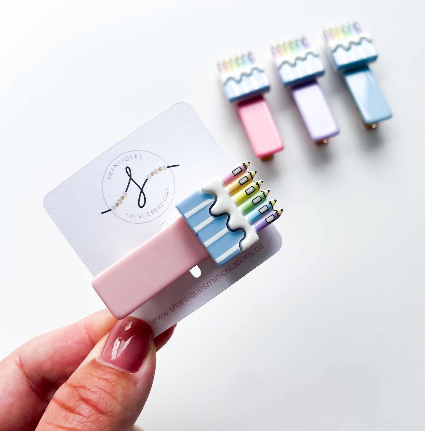 Alligator Bar Clips - Crayola