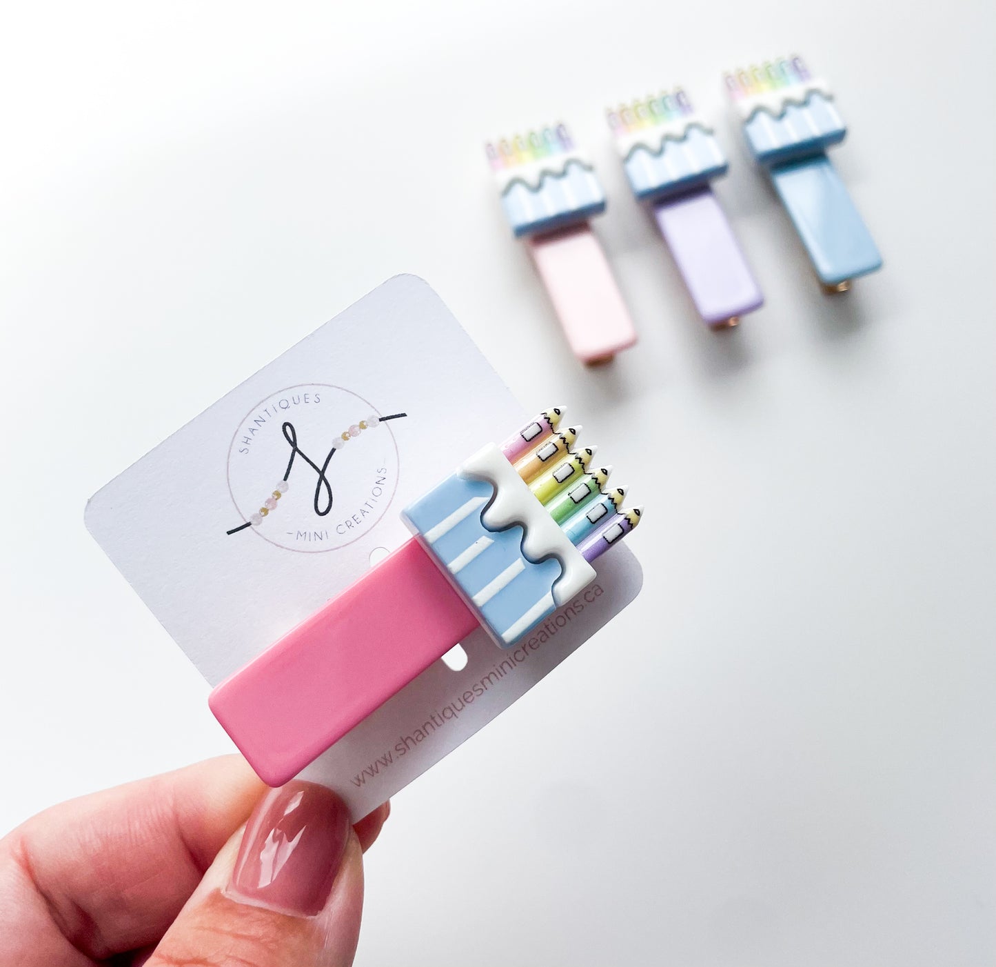 Alligator Bar Clips - Crayola