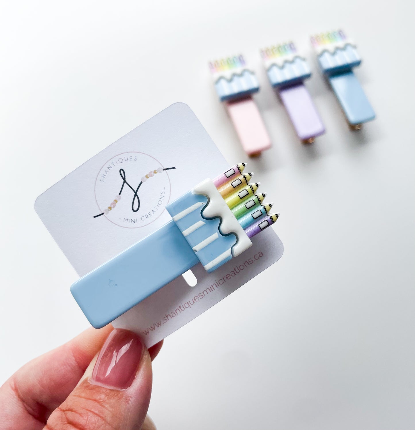 Alligator Bar Clips - Crayola