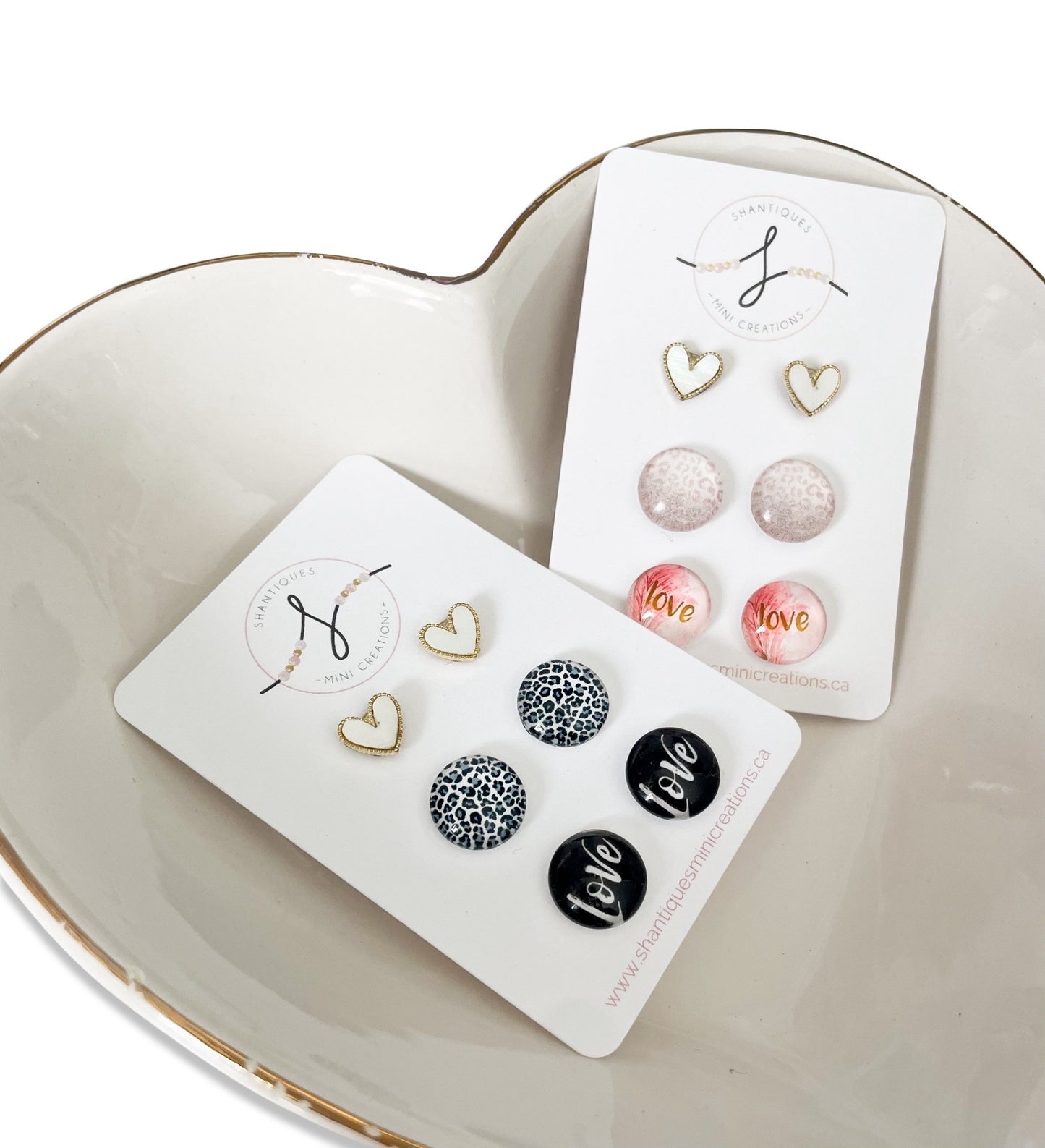 Animal Print - Trio Earrings