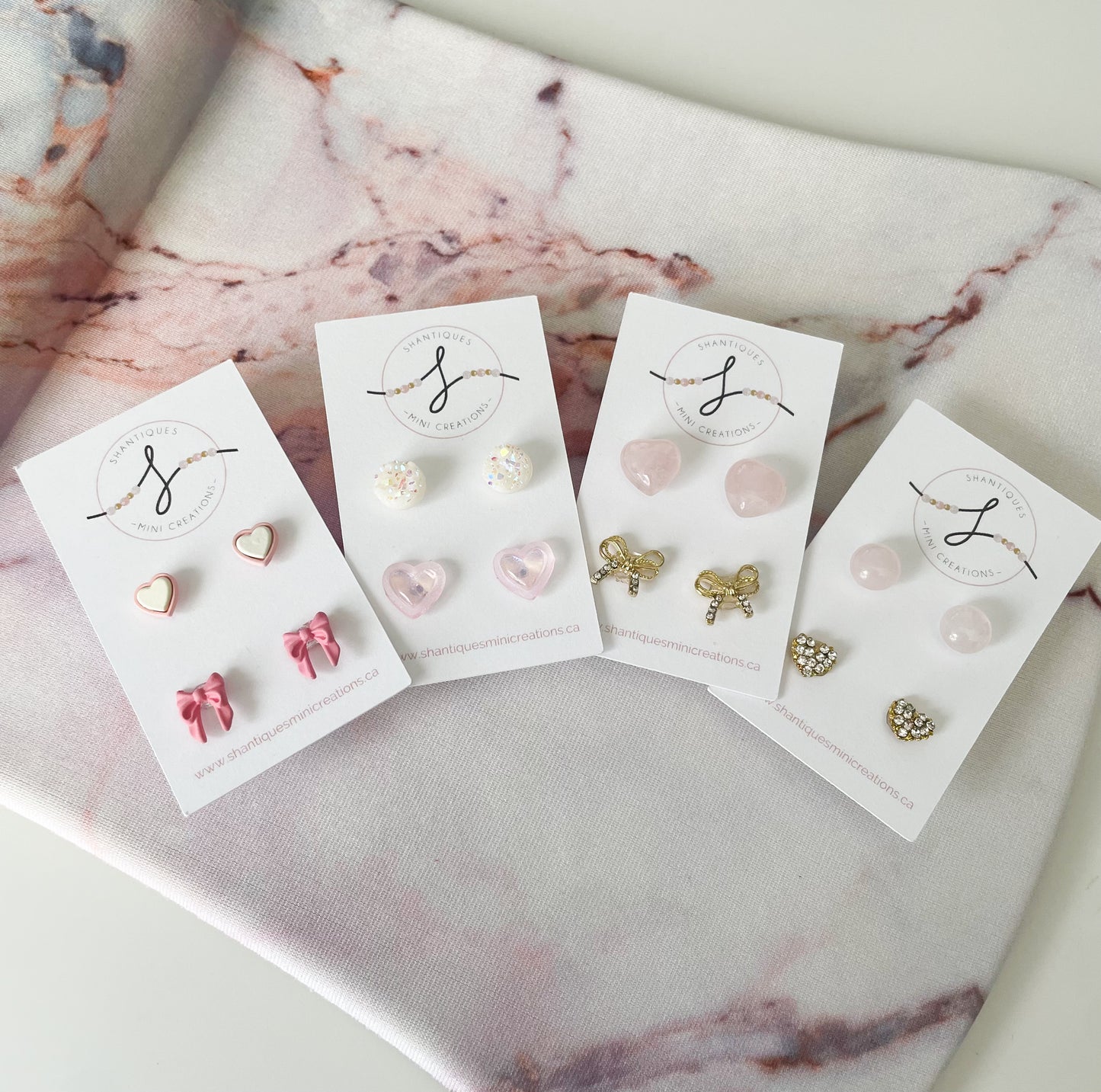 Pink Series - Duo Earrings