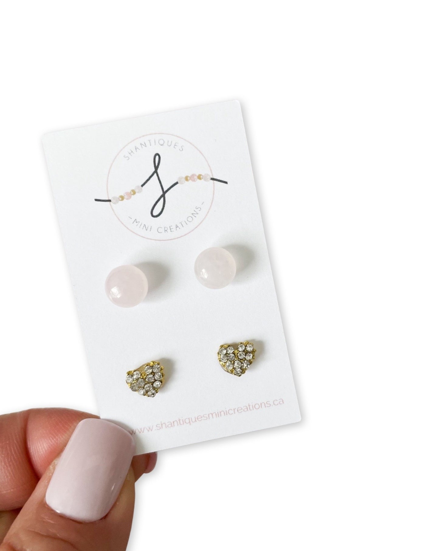 Pink Series - Duo Earrings