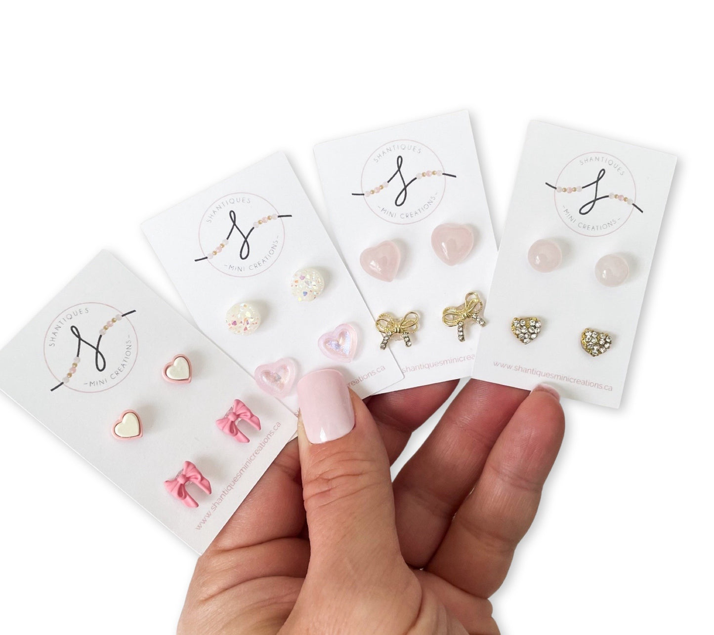 Pink Series - Duo Earrings