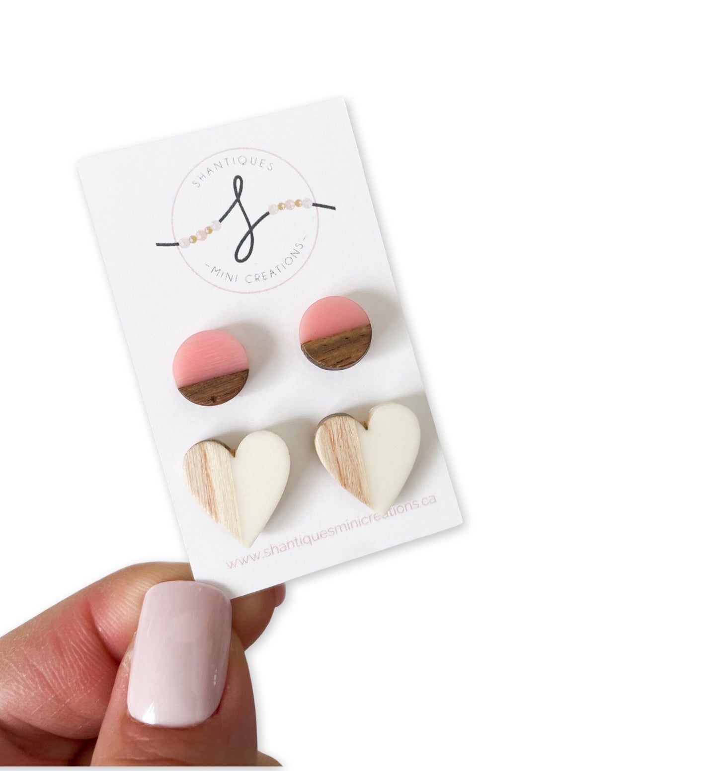 Pink Series - Duo Earrings