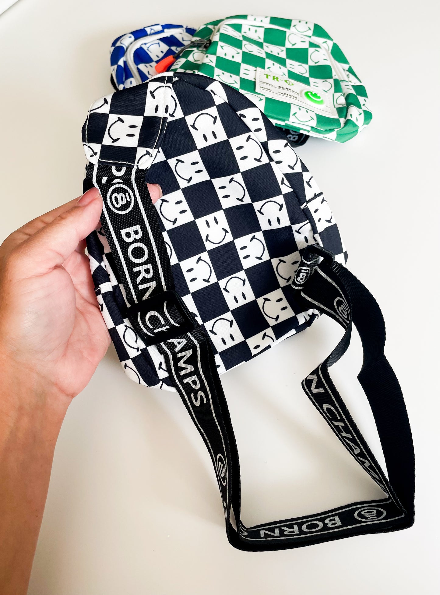Purses Kids - Smiley Face Mini Backpacks