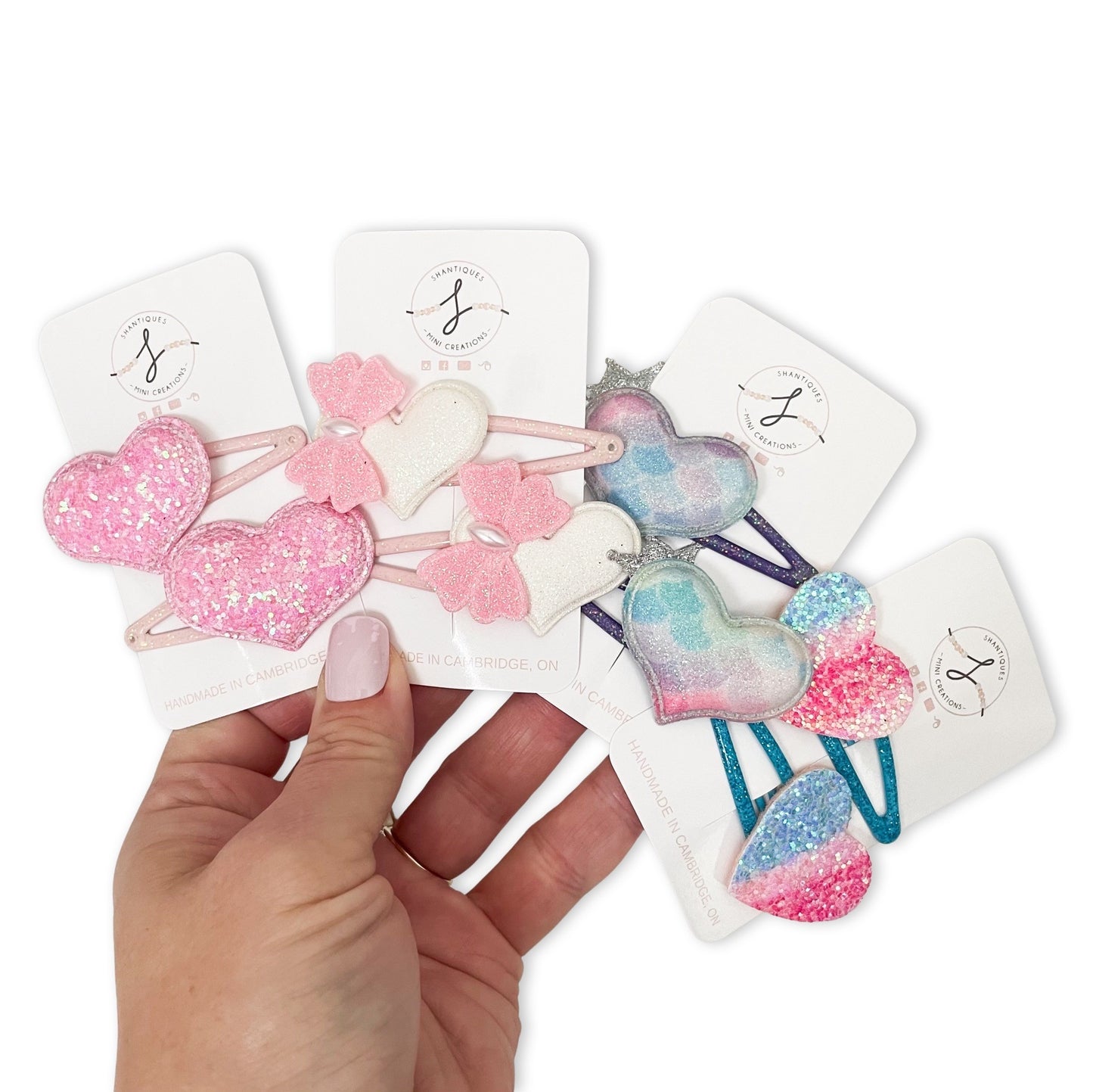 Hearts - Snap Clip Sets