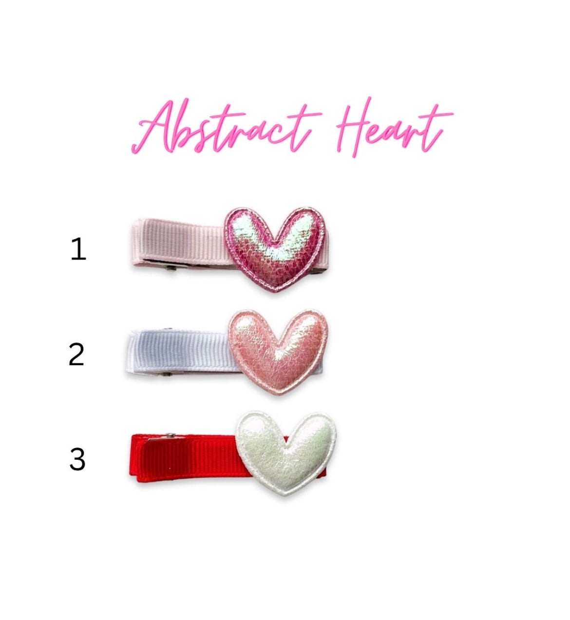 Hearts - Non Slip Clips