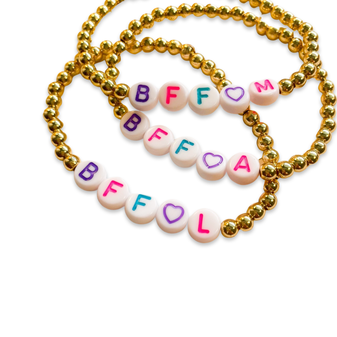 14K Gold Plated BFF - Bracelets