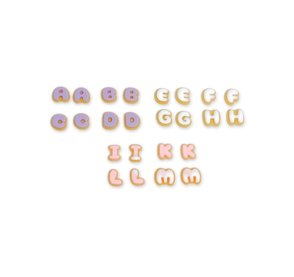 Initial - Earrings