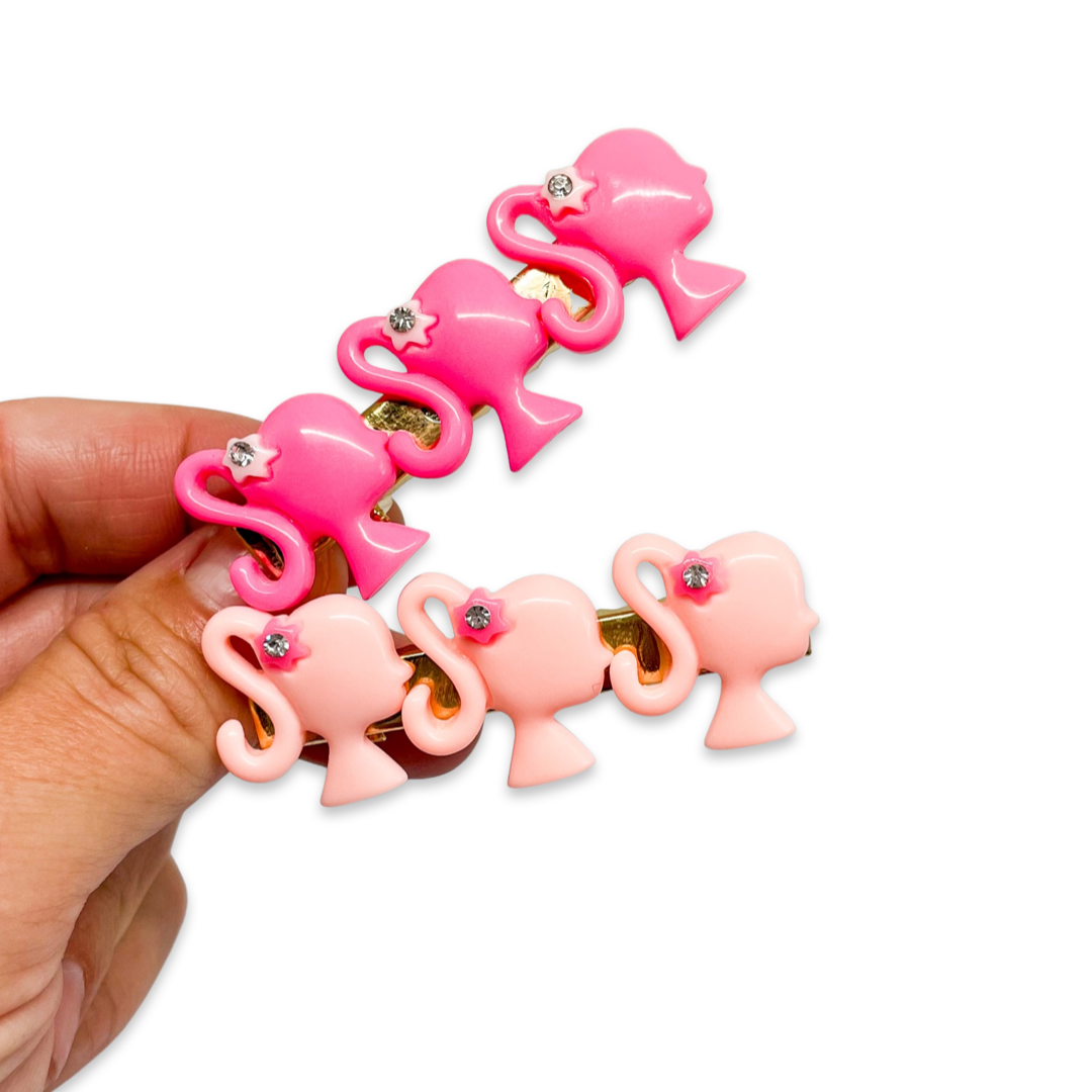 Dream Pink - Alligator Bar Clips