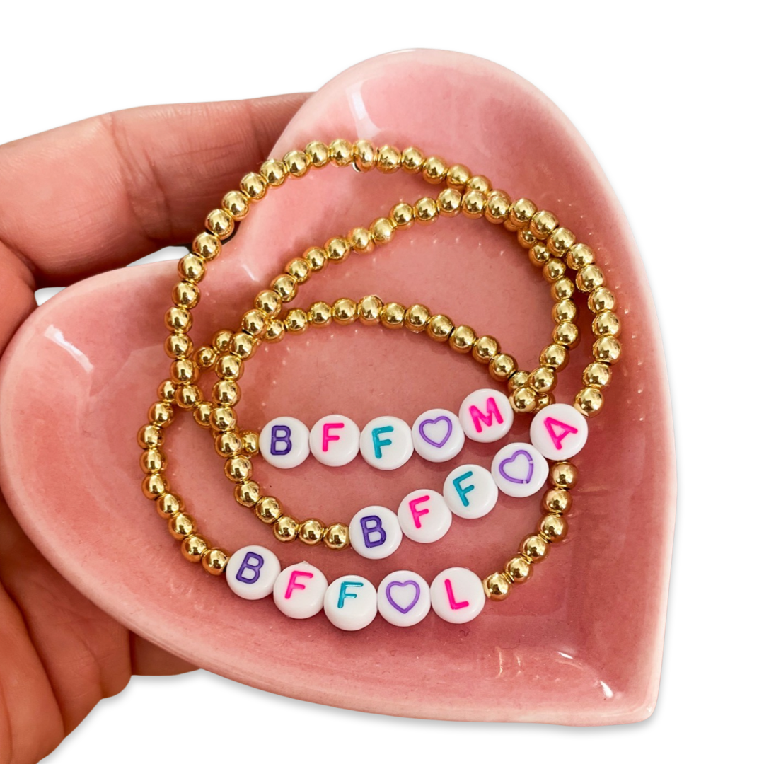 14K Gold Plated BFF - Bracelets