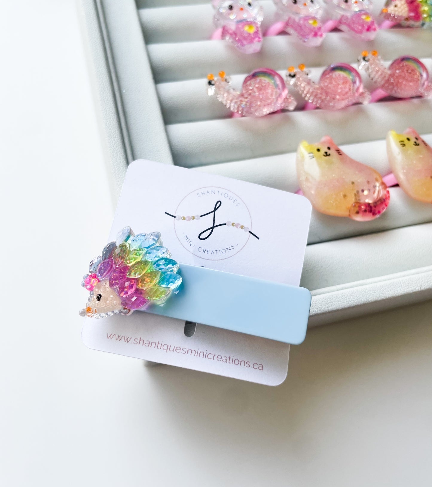 Alligator Bar Clips - Glitter Creatures