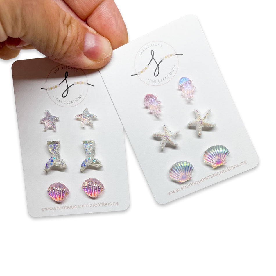 Seashell - Trio Earrings