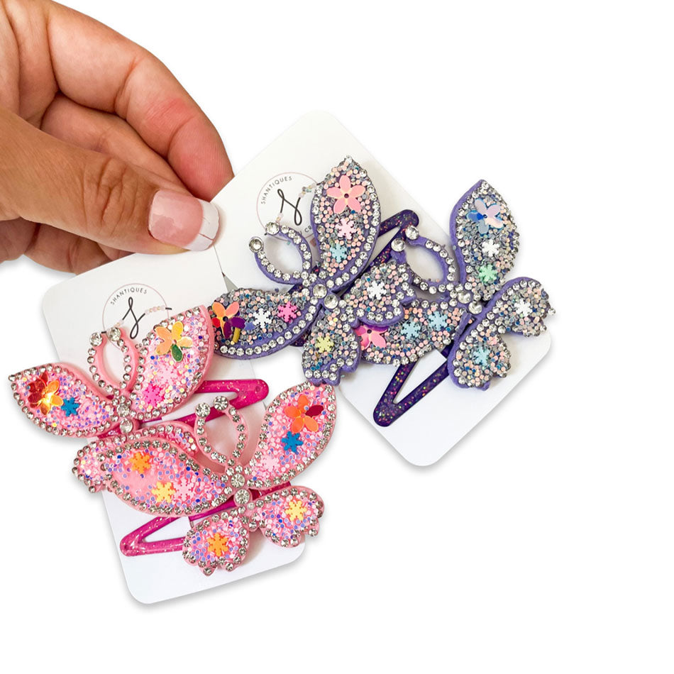 Snap Clip Sets - Butterflies