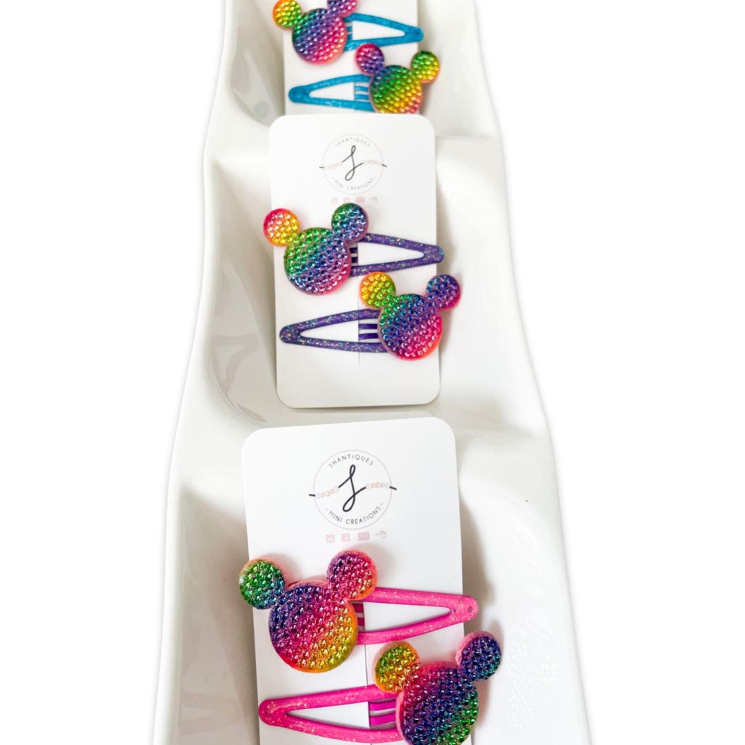 Neon Mouse - Snap Clip Sets