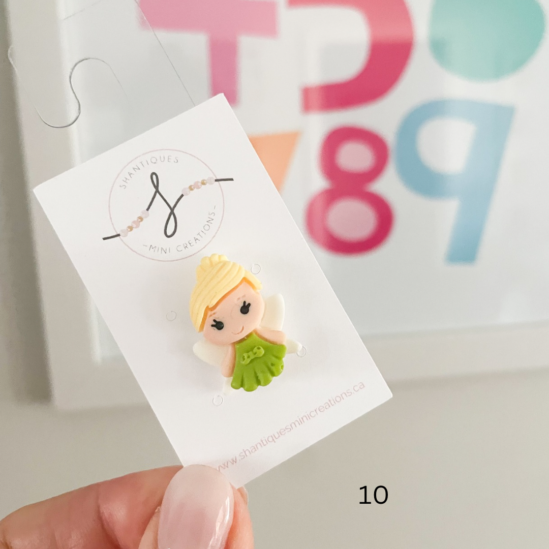 Girl Characters - Backpack Pins